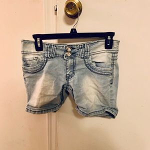 Bongo Blue Jean Shorts